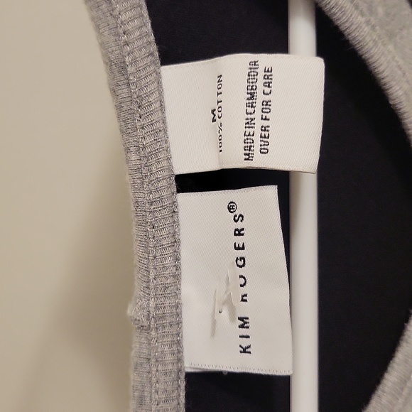 Kim Rodgers hoodie gray and black nwot - Picture 3 of 5